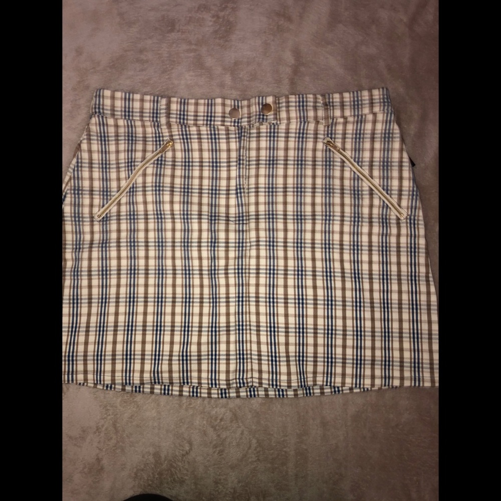 Plaid Skirt